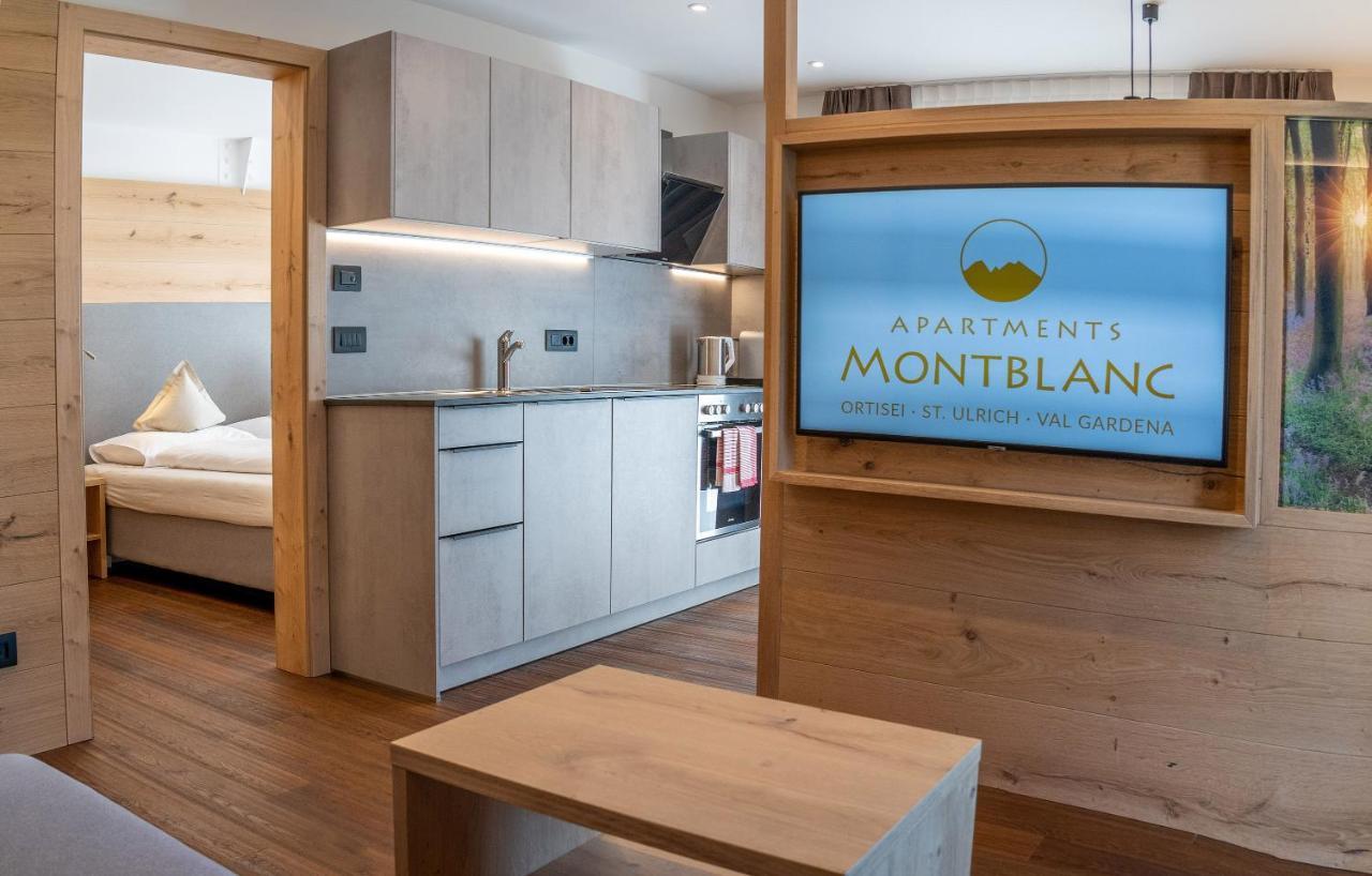 Apartments Montblanc Seceda Ortisei Exteriör bild